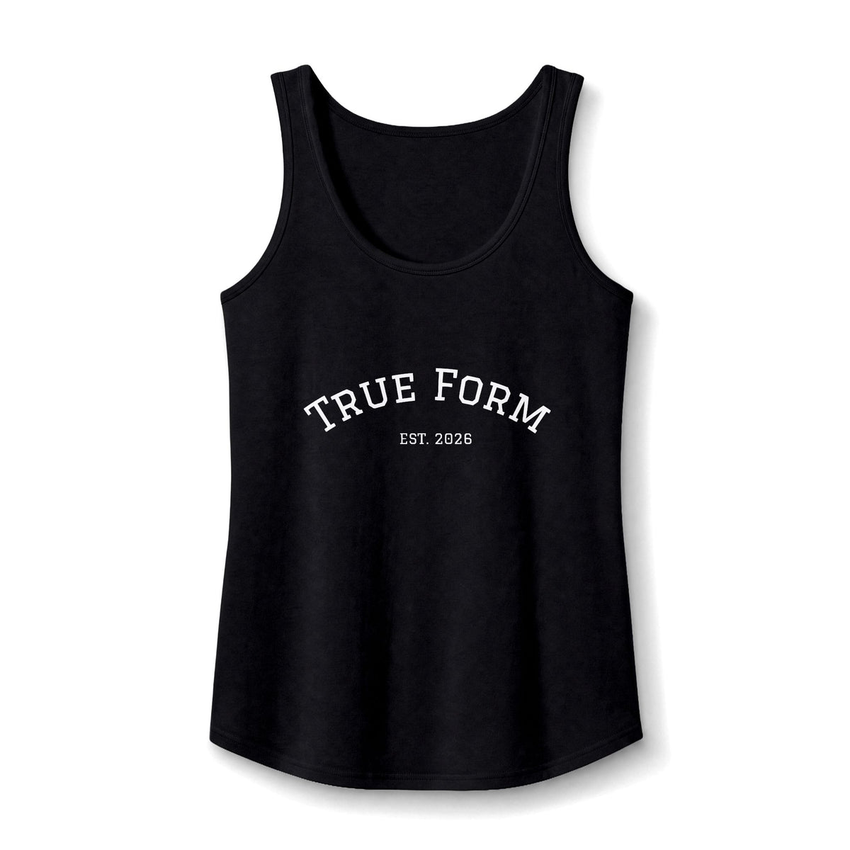 True Form Women's Cotton Tank Top — Minimal Arch Logo