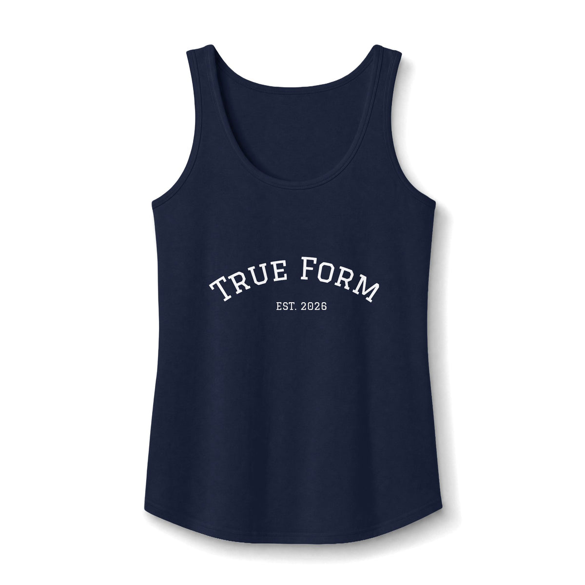 True Form Women's Cotton Tank Top — Minimal Arch Logo