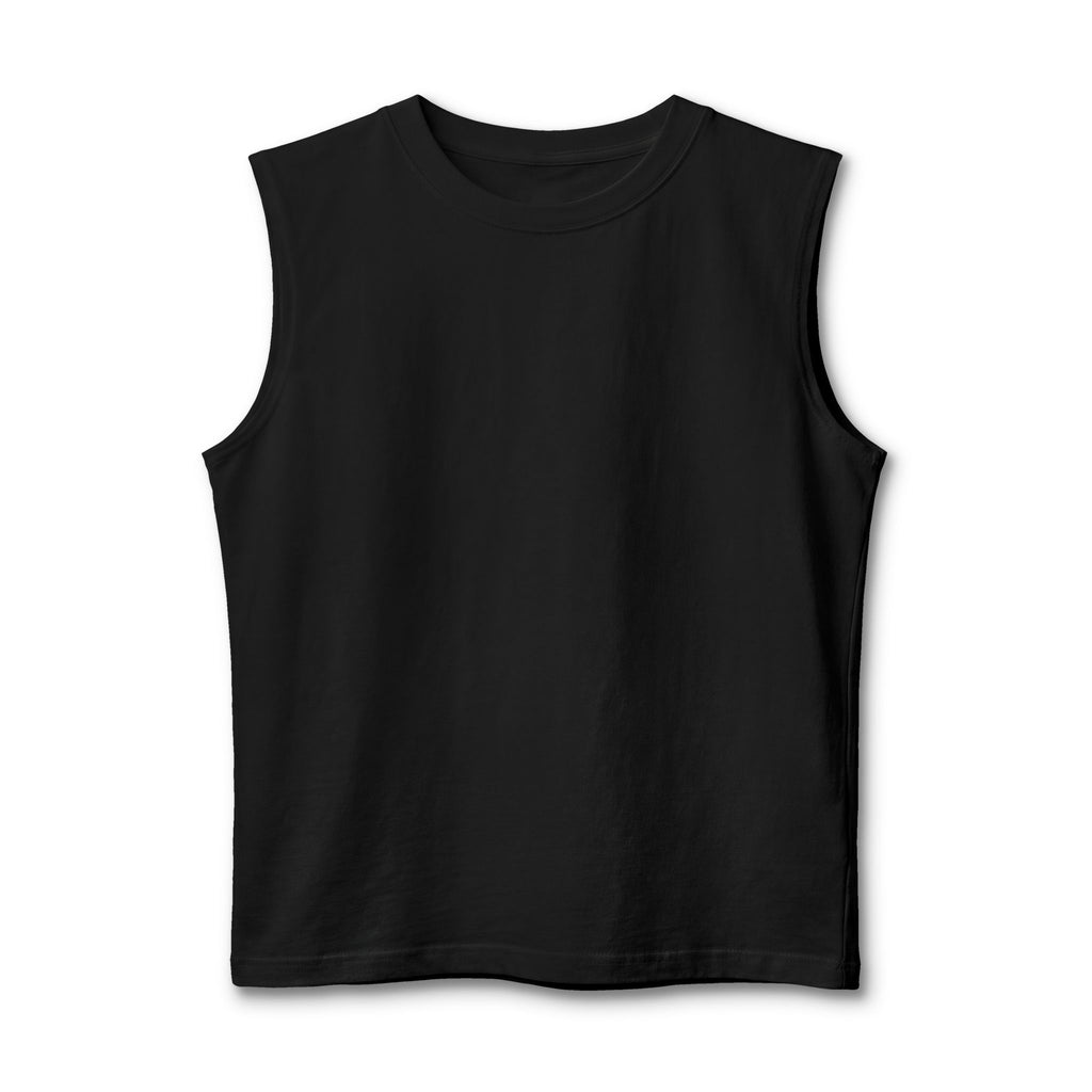 True Form Muscle Tank — Floral Graphic Back Print