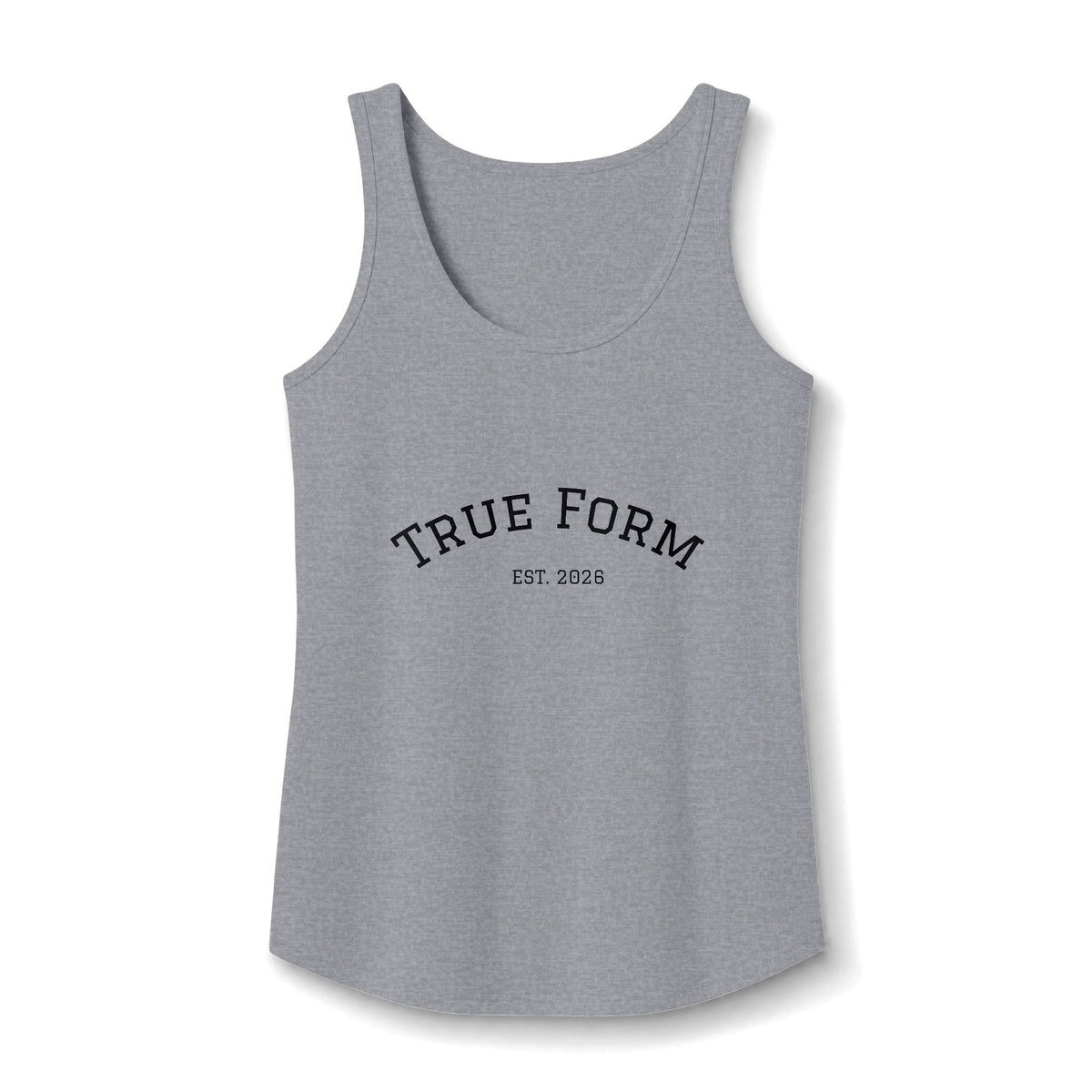True Form Women's Cotton Tank Top — Minimal Arch Logo