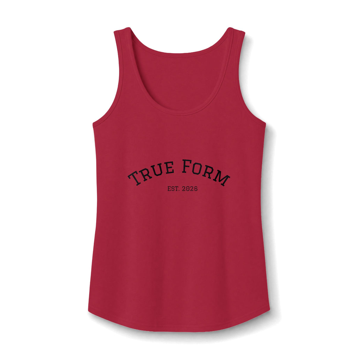 True Form Women's Cotton Tank Top — Minimal Arch Logo