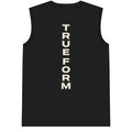 TrueForm Muscle Tee — Vertical Back Logo Compression Gym Tank