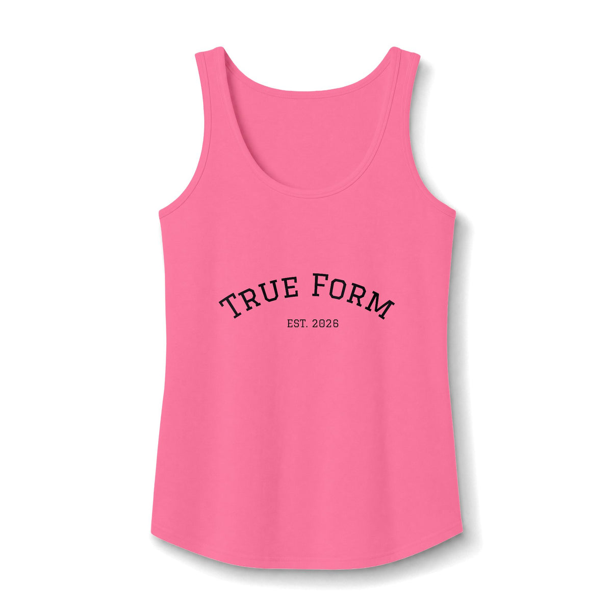 True Form Women's Cotton Tank Top — Minimal Arch Logo