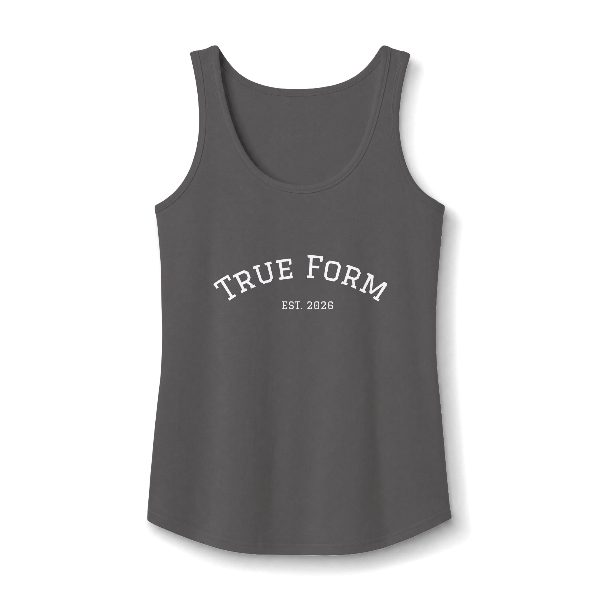 True Form Women's Cotton Tank Top — Minimal Arch Logo