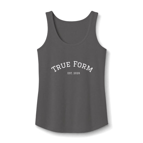 True Form Women's Cotton Tank Top — Minimal Arch Logo