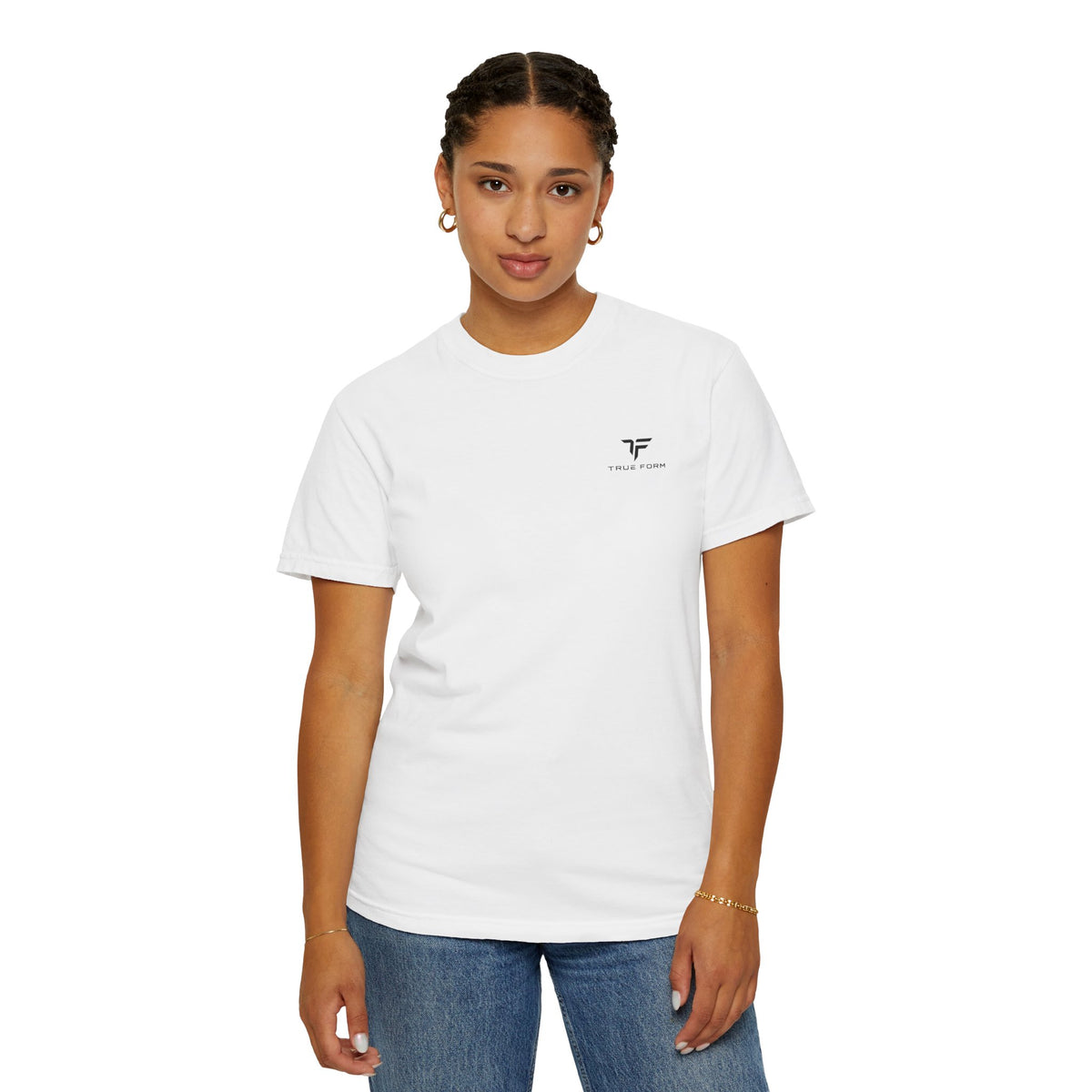 True Form Vintage Logo T-Shirt — 'True Form' Back Print, EST. 2026